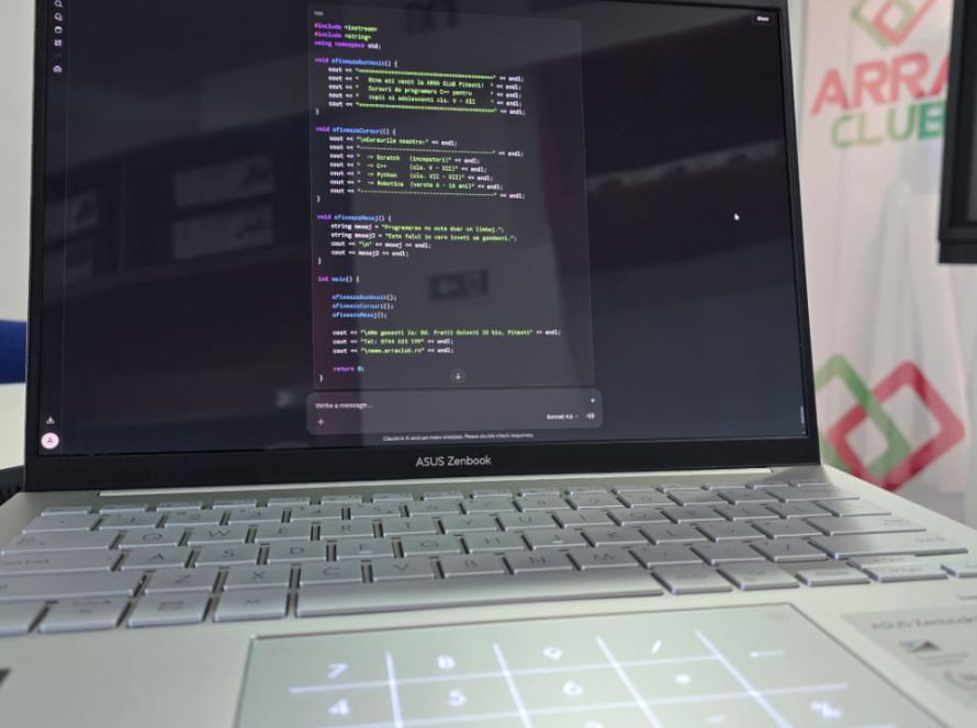 Cursuri de programare pentru copii de gimnaziu in Pitesti