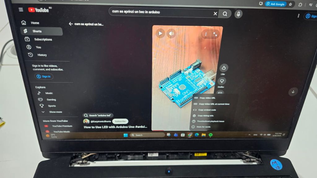 Arduino si C++ la programare la ARRA CLUB
